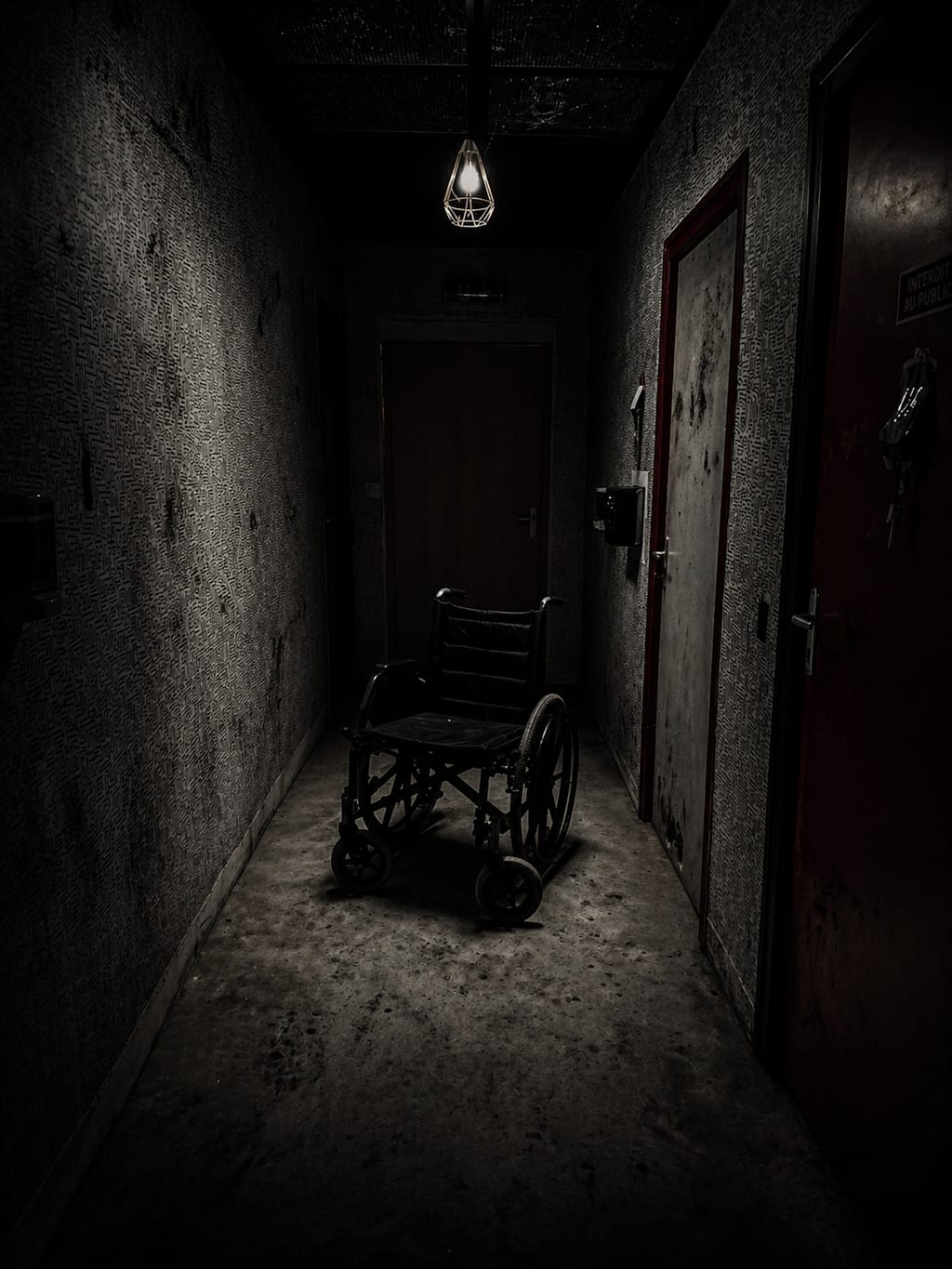 Couloir psychiatrique — escape game GAMEDOOR·41 Caen pour EVJF/EVG